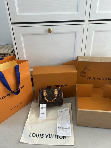 Sac louis vuitton nano speedy - sac,