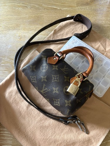 Sac louis vuitton speedy nano - louis,